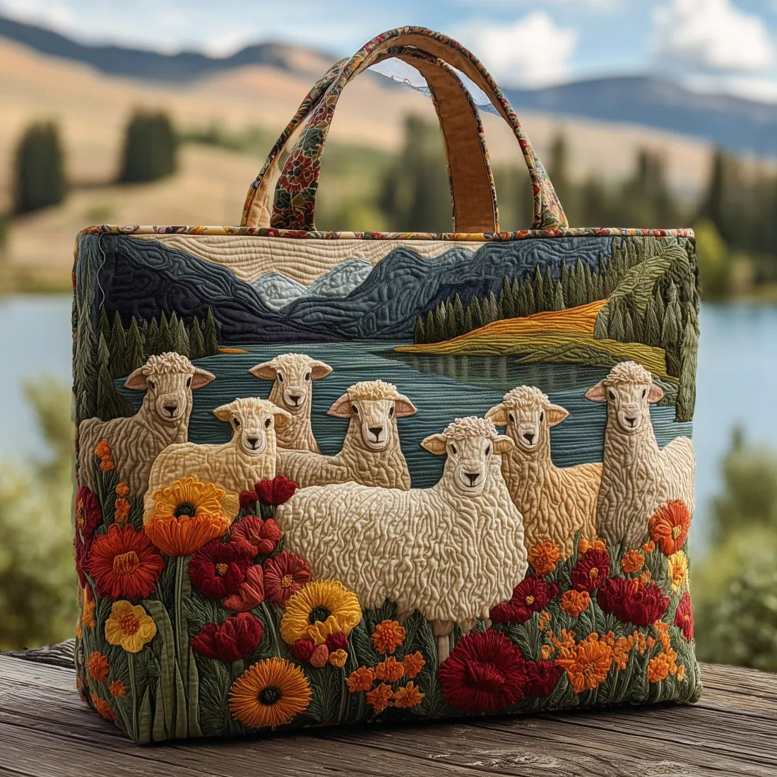 HANDMADE BAG - SHEEP