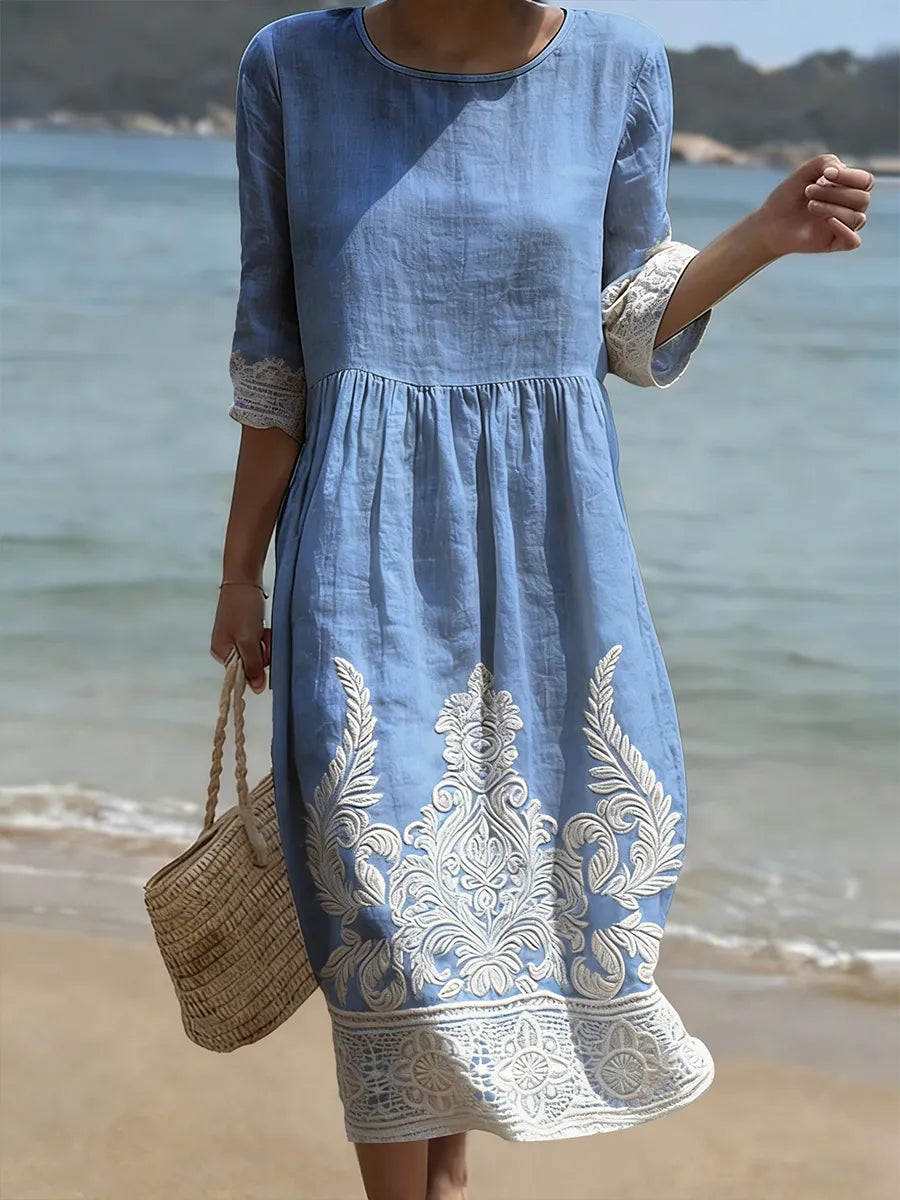 Jade | Elegant Floral Dress