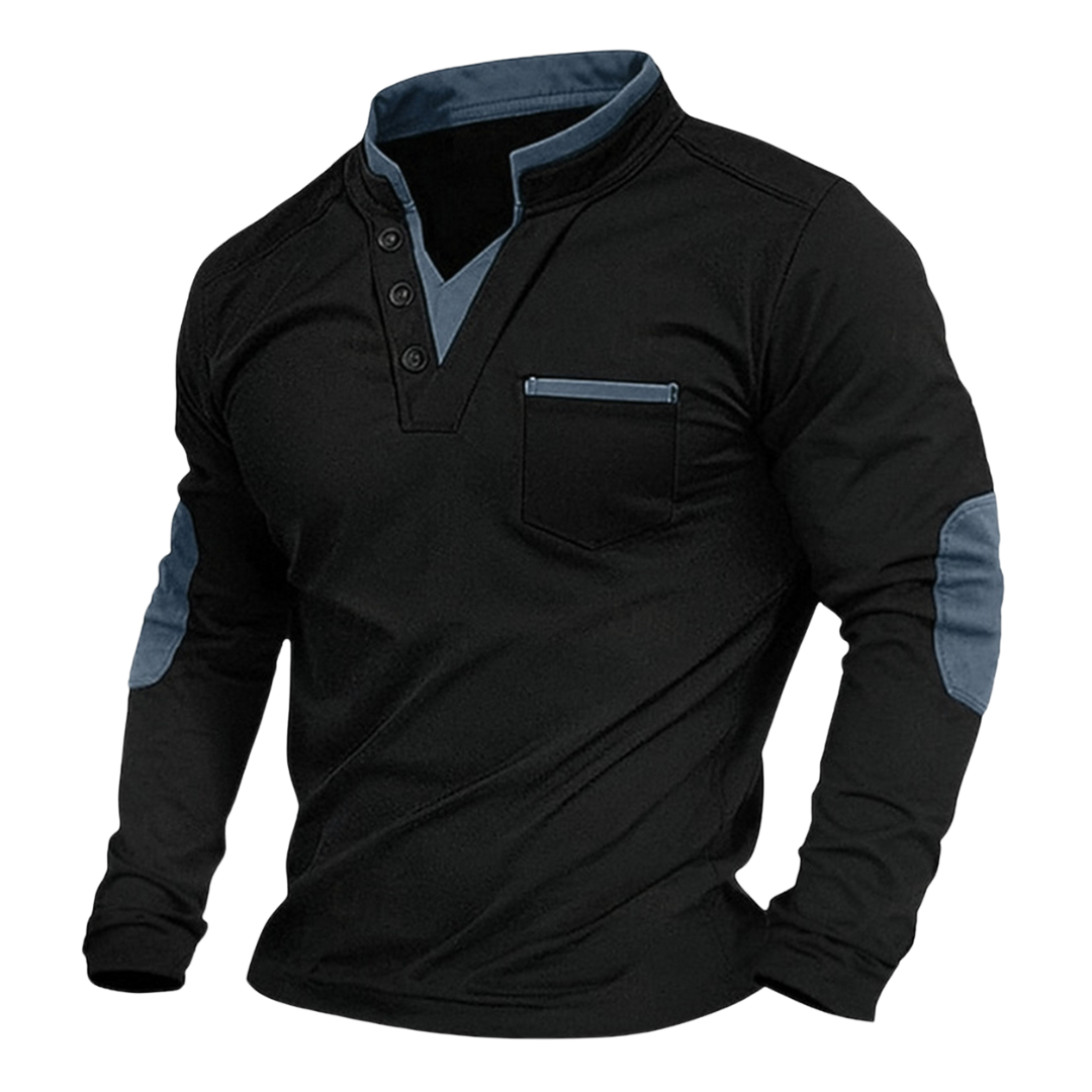 Ethan | Classic V-Neck Sweatshirt