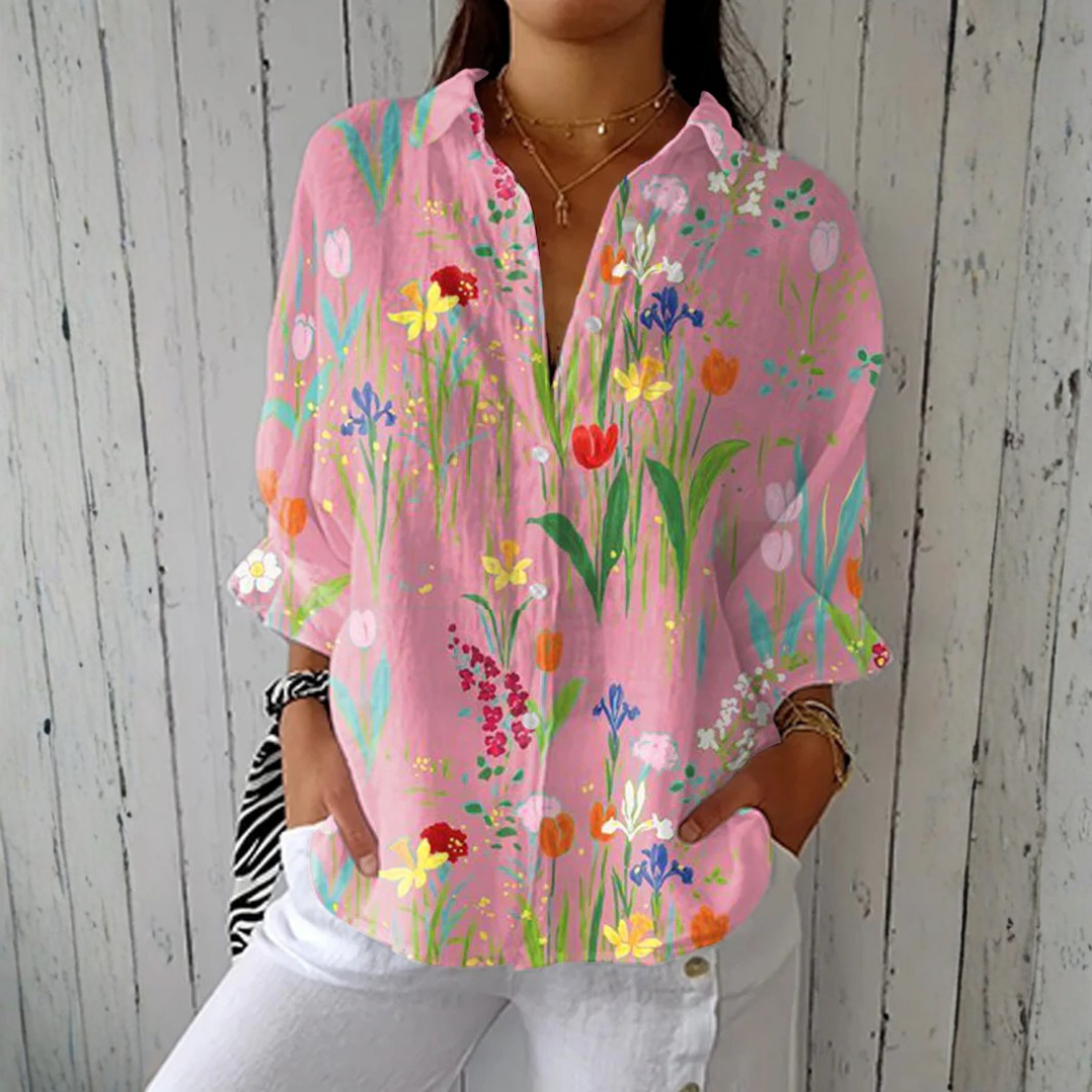 Sophia | Spring Garden Blouse