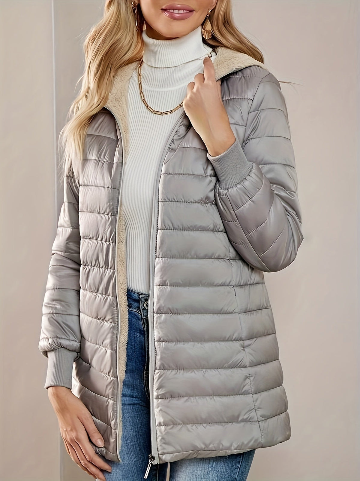 Cora | Cosy-Lined Longline Coat