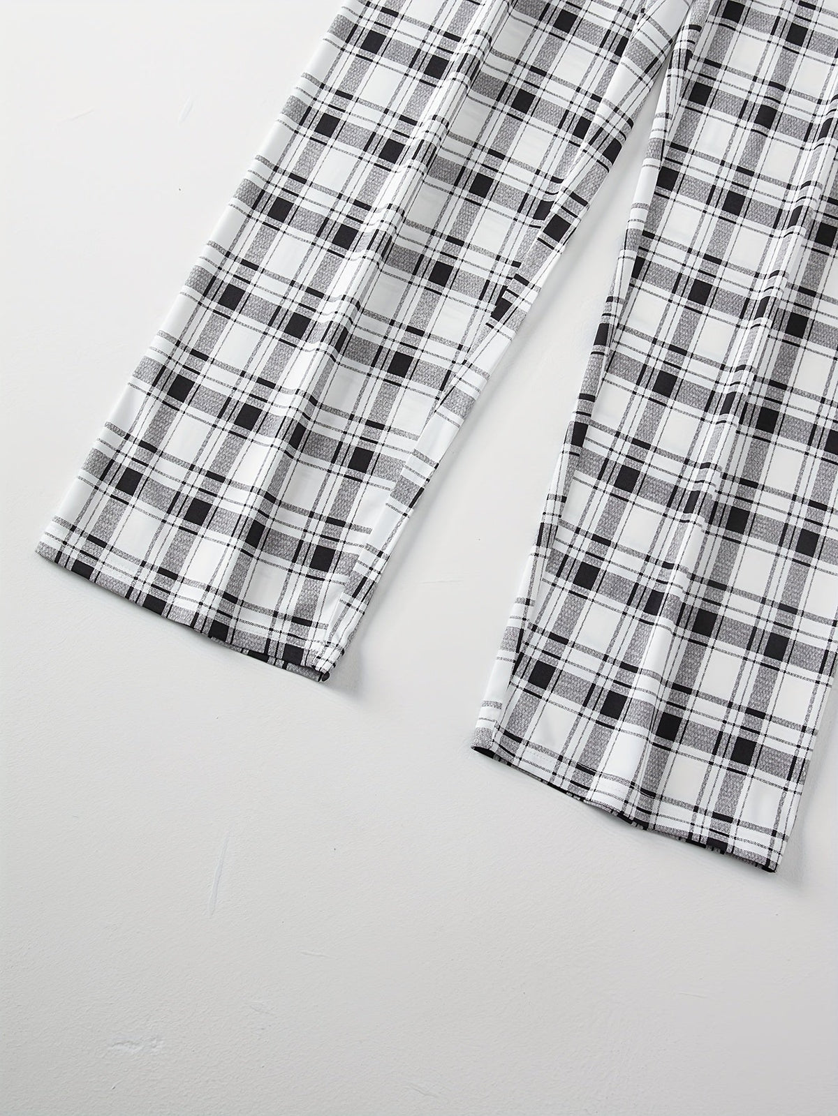 Miles | Relaxed Checked Two-Piece Set