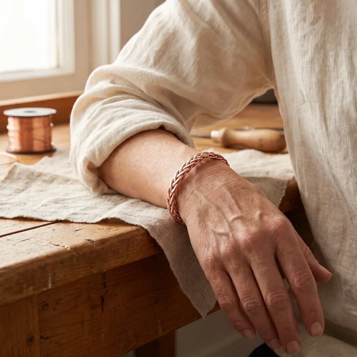 Ethal's Bramble Copper Bracelet