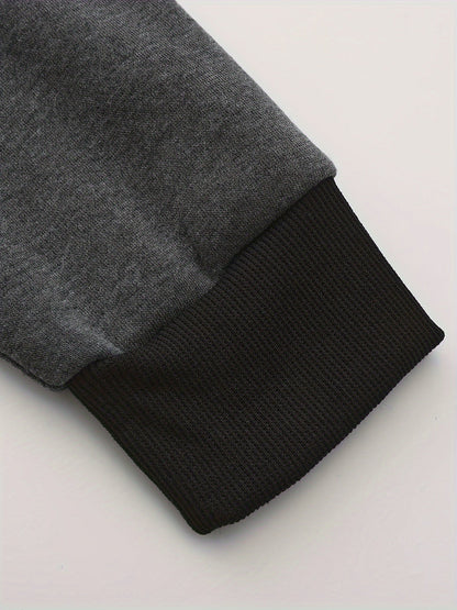 Bryson | Colour-Block Zip-Up Hoodie