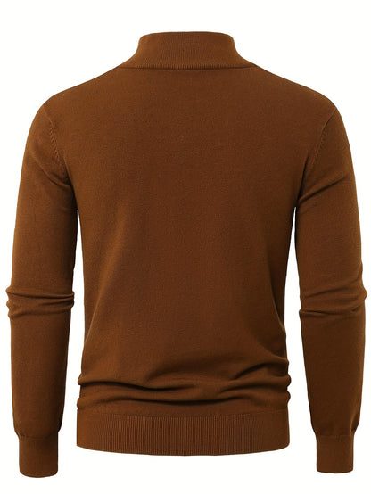 Tobias | Refined High-Neck Sweater