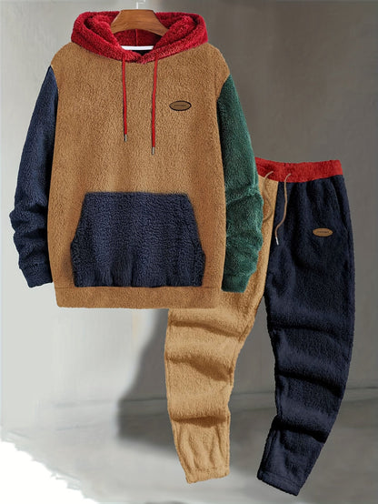 Emmett | Cosy Colour-Block Two-Piece Set