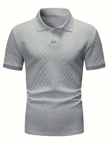 Harrington | Textured Business Polo Shirt
