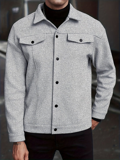 Roderick | Modern Snap-Button Jacket