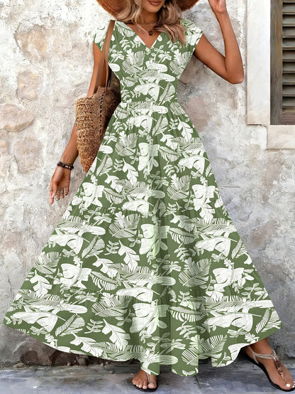 Mirabel | Bohemian Tiered Maxi Dress