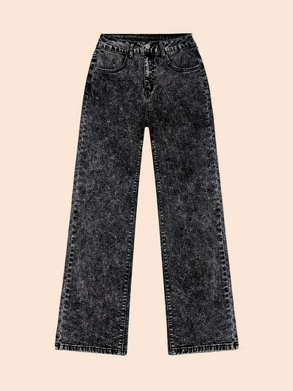 Annabel | Wide-Leg Straight Jeans