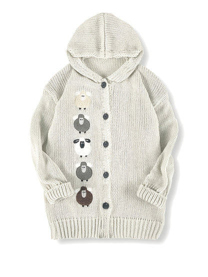 Faye | Cosy Hooded Cardigan