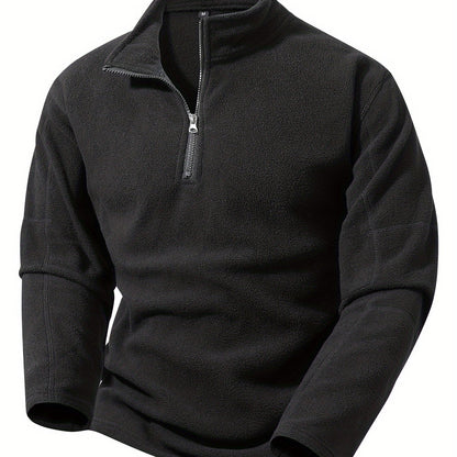 Fraser | Stand-Collar Half-Zip Pullover
