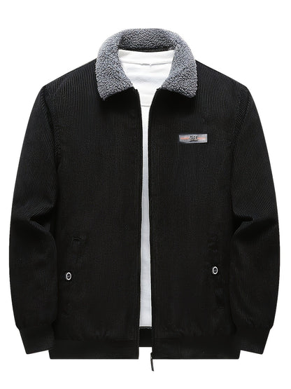 Gerard | Ribbed Fleece-Lined Jacket