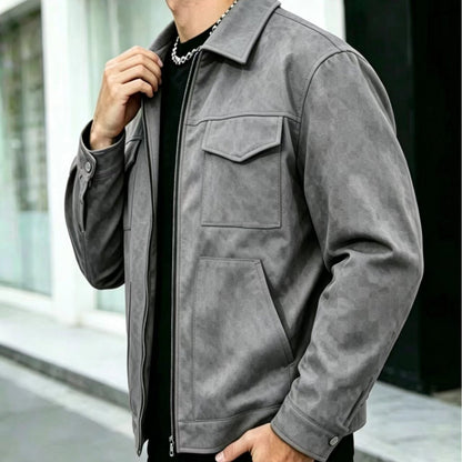 Alaric | Collared Utility Jacket
