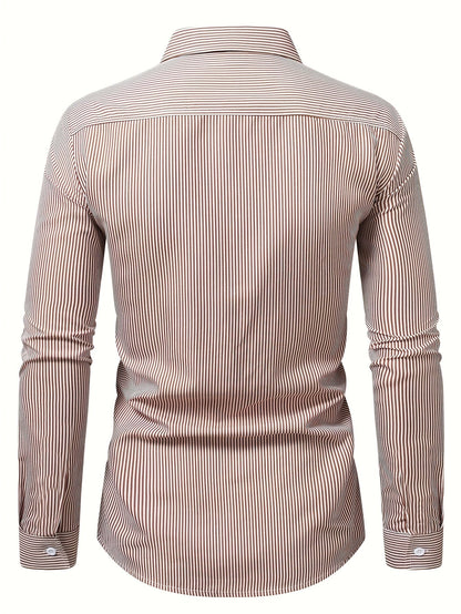 Sullivan | Refined Striped Long Sleeve Shirt