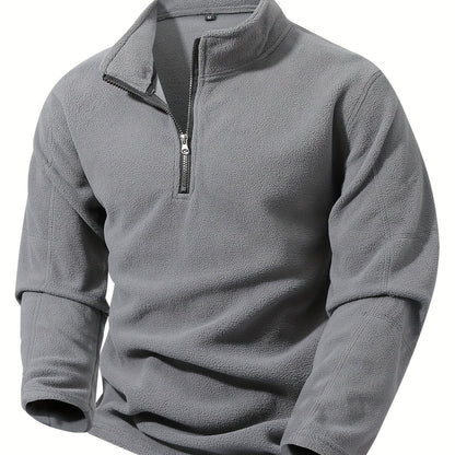 Fraser | Stand-Collar Half-Zip Pullover