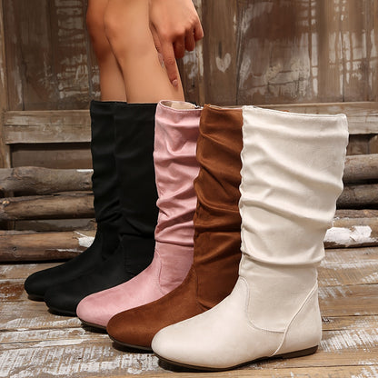 Clarissa | Slouchy Mid-Calf Boots