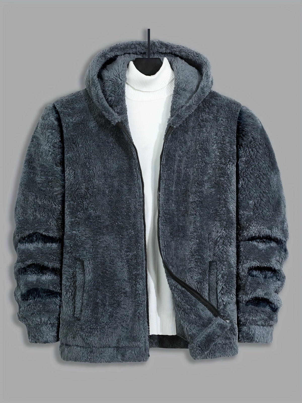 Trevor | Cosy Hooded Zip Jacket