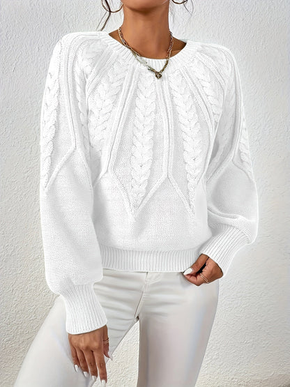 Ophelia | Relaxed Cable-Knit Sweater
