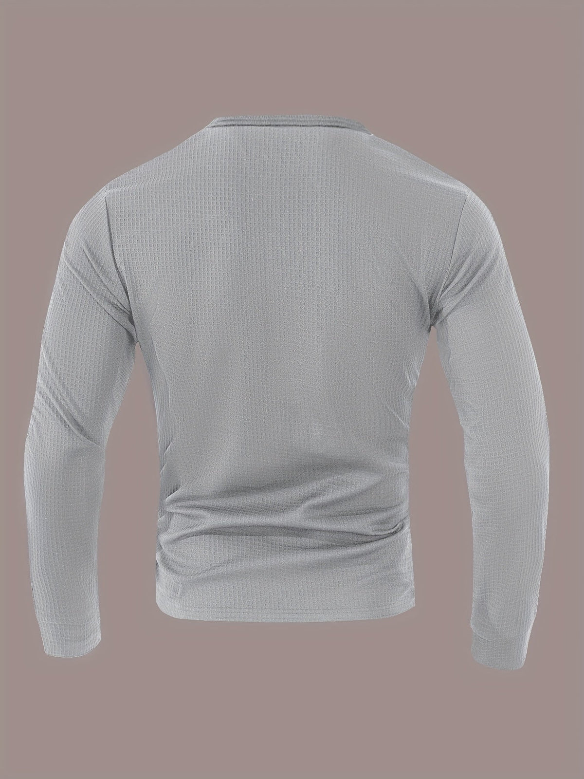 Sawyer | Textured Contrast Henley Shirt