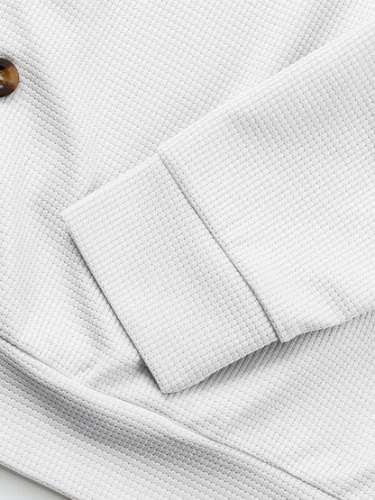 Clifford | Textured Button-Up Overshirt