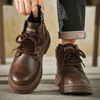 Rowan | Rugged High-Top Boots