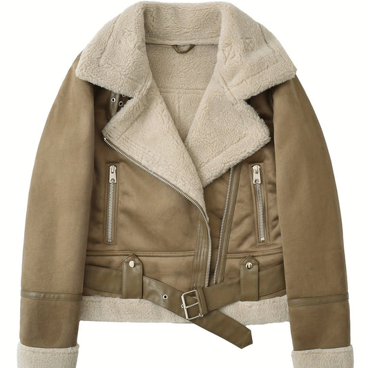 Rosabel | Cosy Biker Jacket