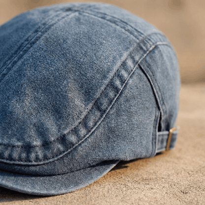 Arthuro | Classic Denim Flat Cap