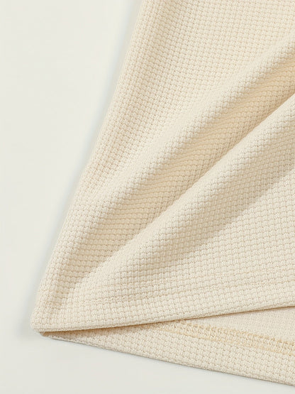 Dawson | Textured Long-Sleeve Henley Shirt
