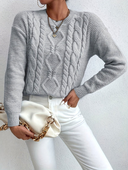 Gwendolyn | Chunky Cable-Knit Jumper