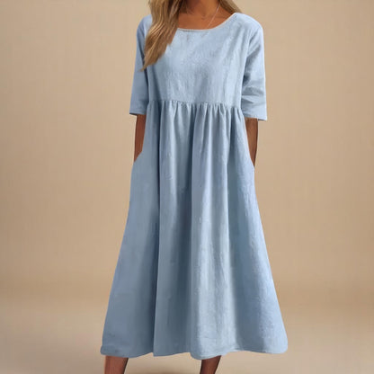 Aurelia | Classic Mid Sleeve Dress