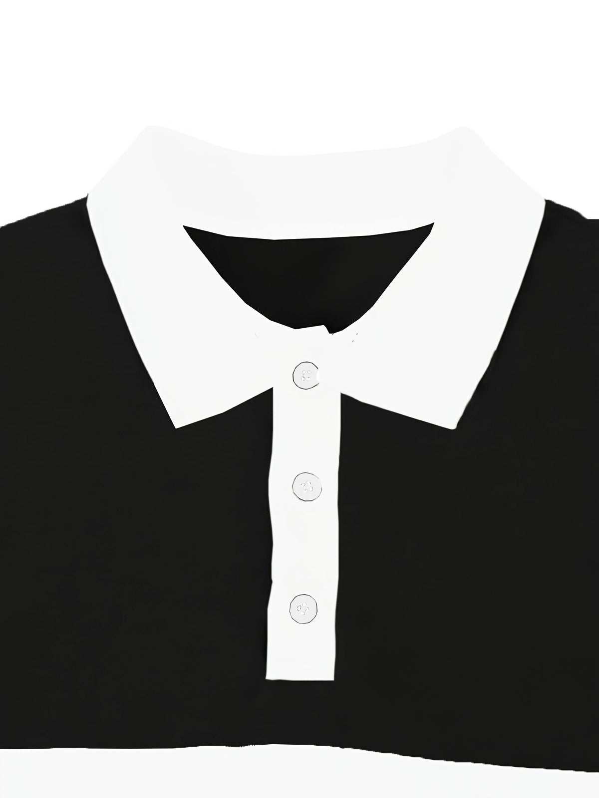 Nolan | Colour-Block Long Sleeve Polo Shirt