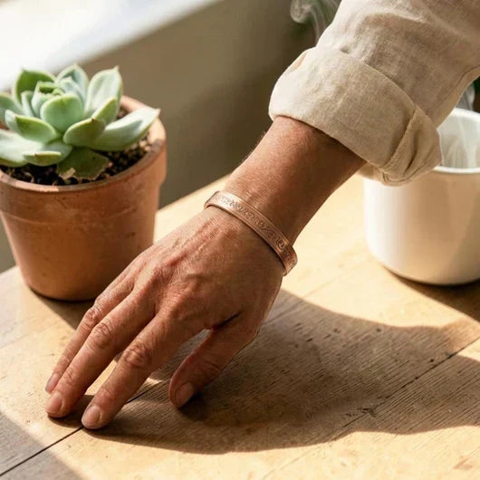 Ethal's Ornate Copper Bracelet