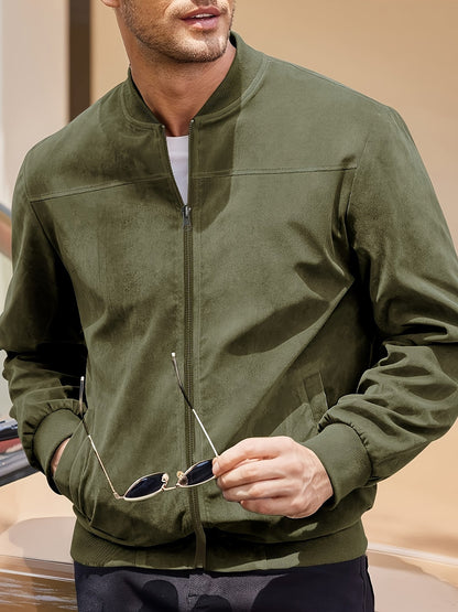 Bradley | Refined Lightweight Zip-Up Jacket