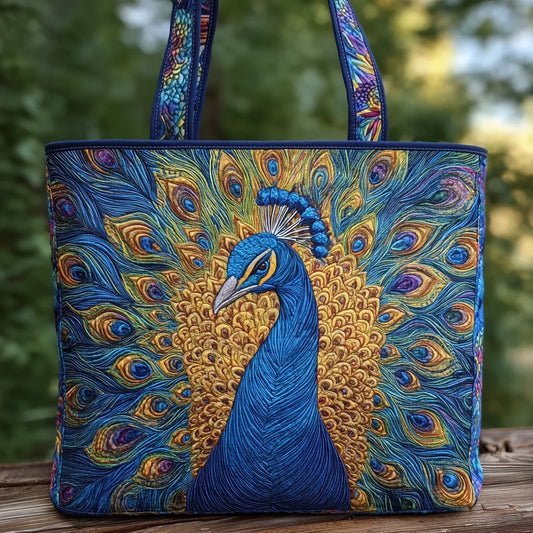 HANDMADE BAG - PEAFOWL