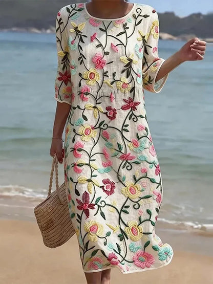 Paige | Elegant Floral Dress