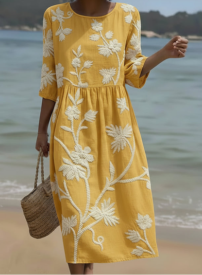 Erica | Elegant Floral Dress