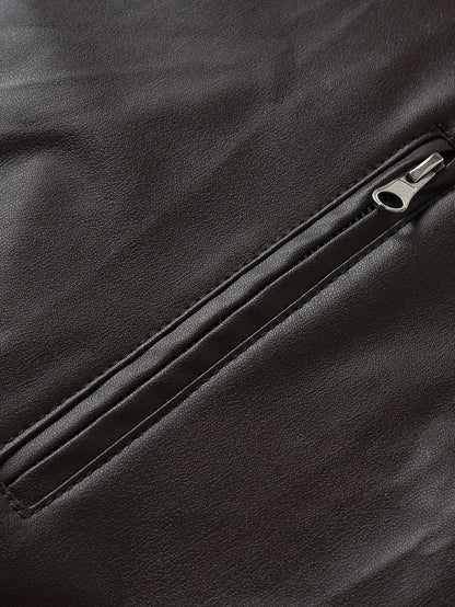 Wallace | Stand-Collar Moto Jacket