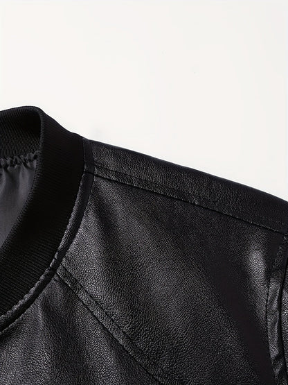 Calvin | Refined Zip-Up Bomber Jacket