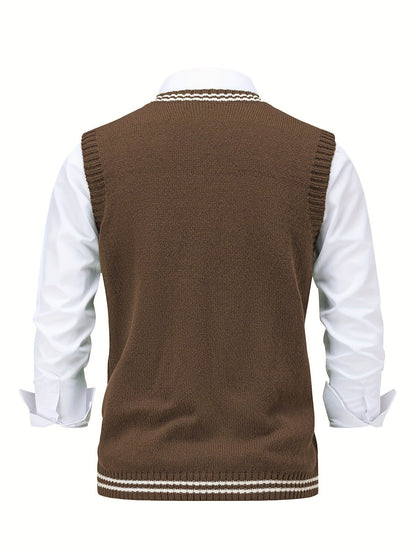 Lionel | Classic Cable-Knit Sweater Vest