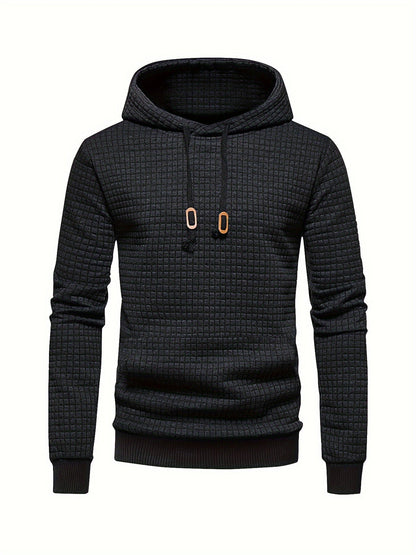 Quentin | Textured Hooded Sweatshirt