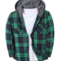 Green and navy blue