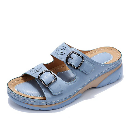 Rosanna | Comfort-Cushioned Slide Sandals