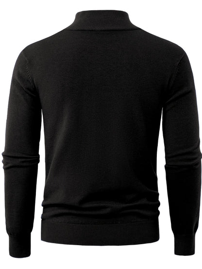 Tobias | Refined High-Neck Sweater