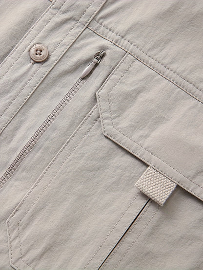 Hollis | Utility Long-Sleeve Cargo Shirt