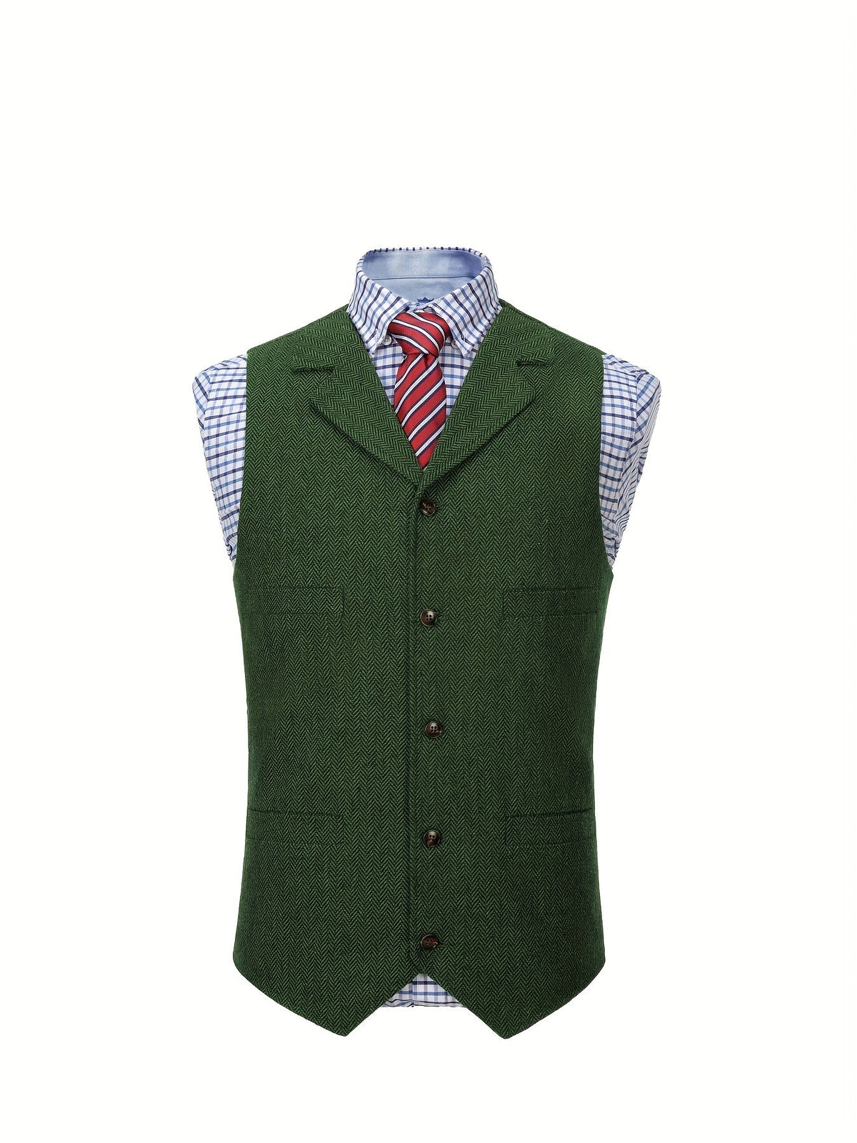 Rhodes | Heritage Herringbone Waistcoat