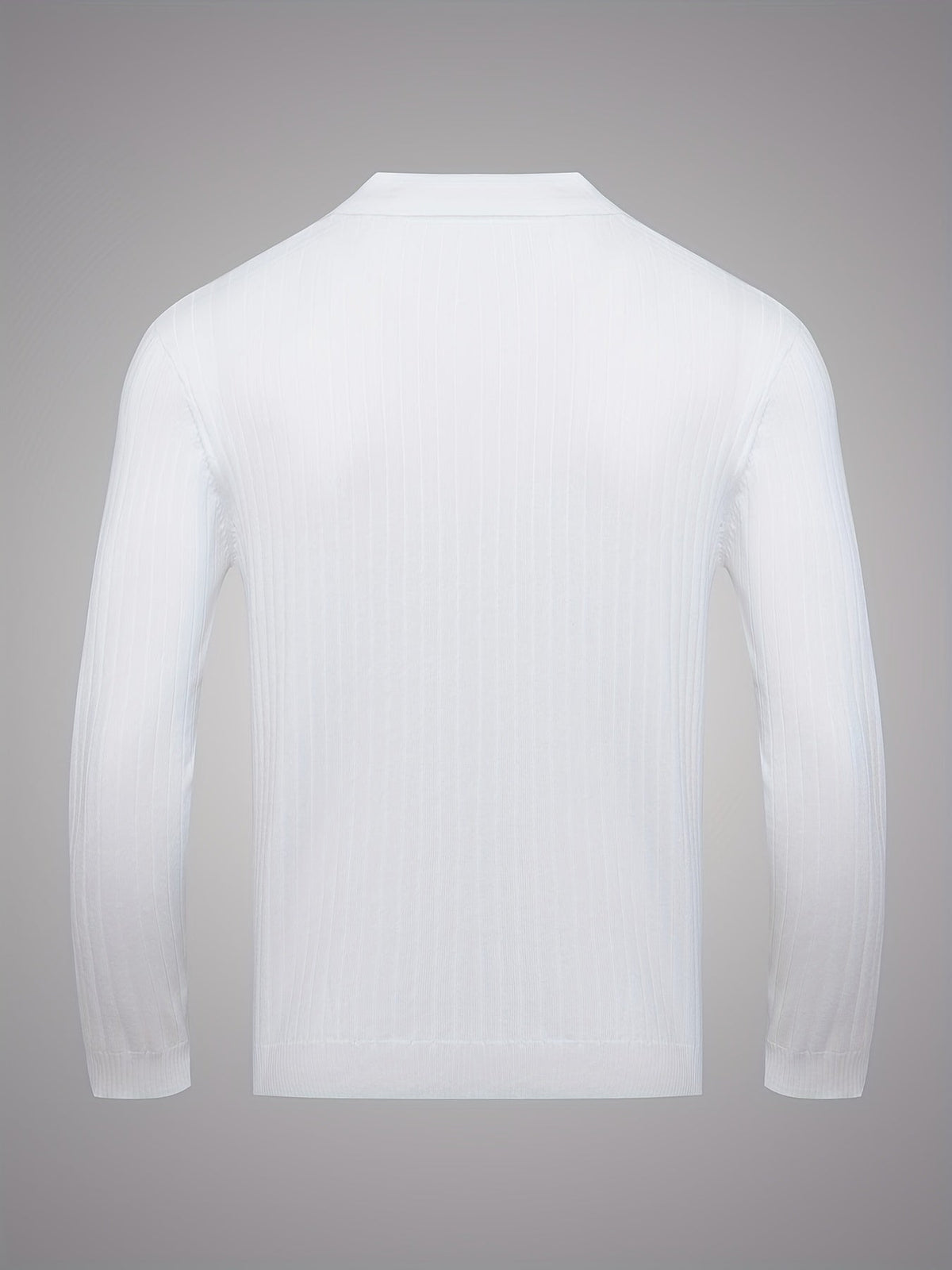 Leopold | Refined Ribbed Collared Jumper