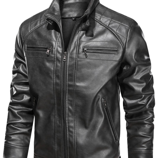 Rafael | Zip-Up Biker Jacket