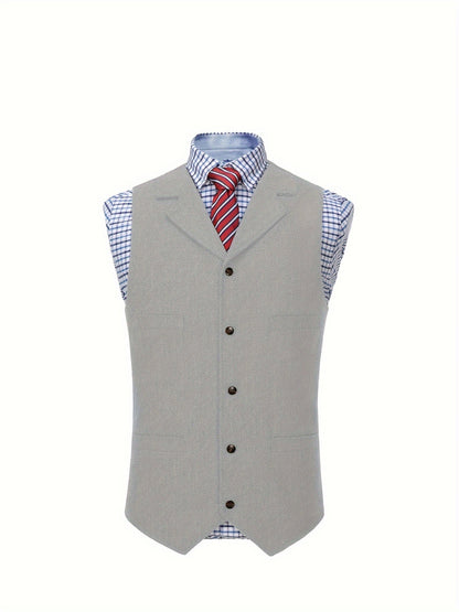 Rhodes | Heritage Herringbone Waistcoat