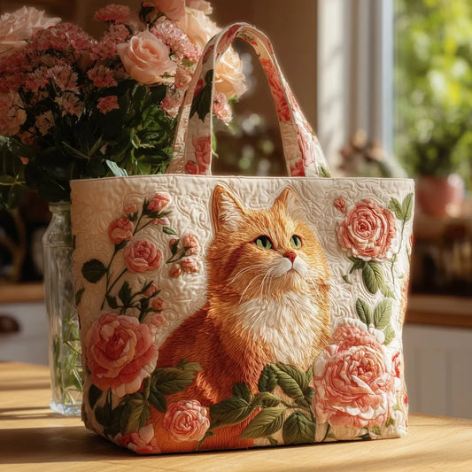 HANDMADE BAG - ROSE CAT
